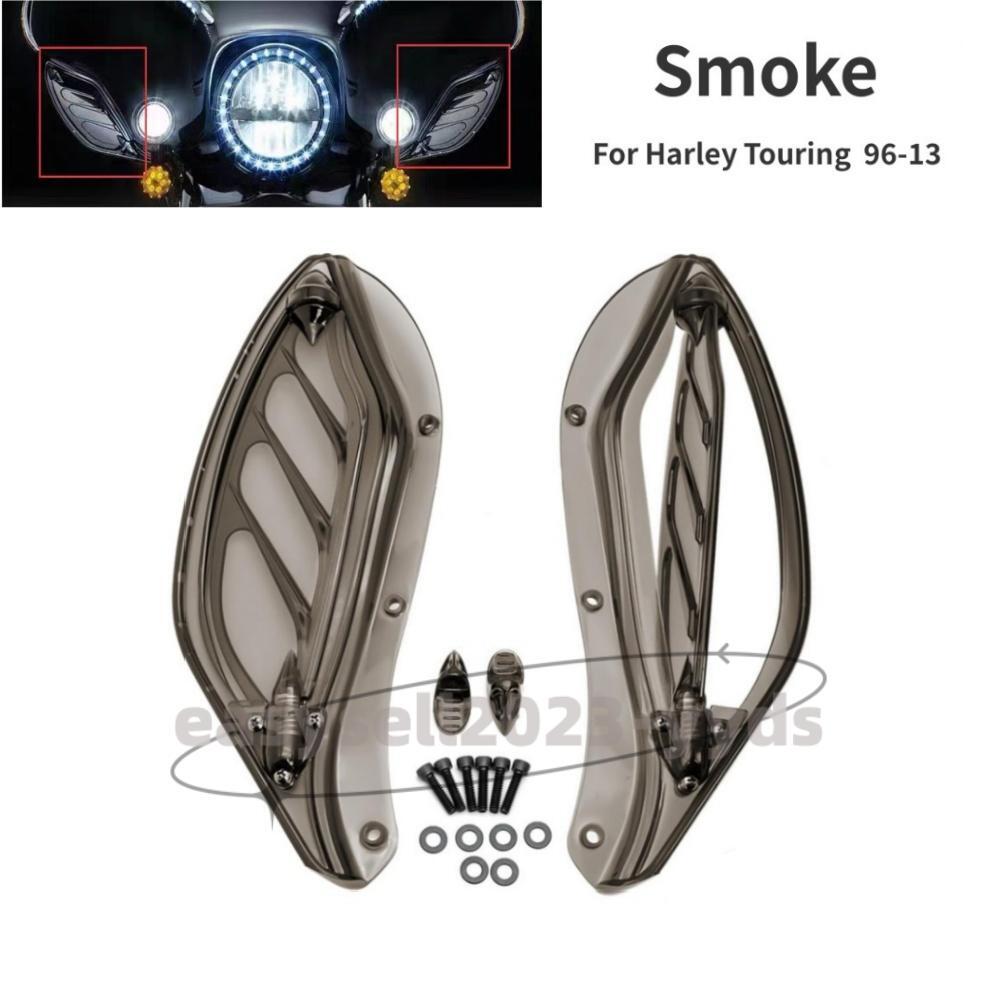 Adjustable Side Wing Air Deflector Fairing for Harley Electra Street Glide96-13
