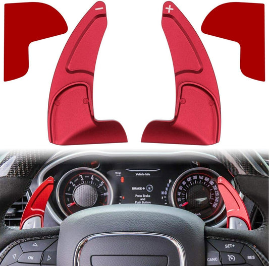 Steering wheel paddle shifter extended transmission trim for Dodge Charger for Challenger