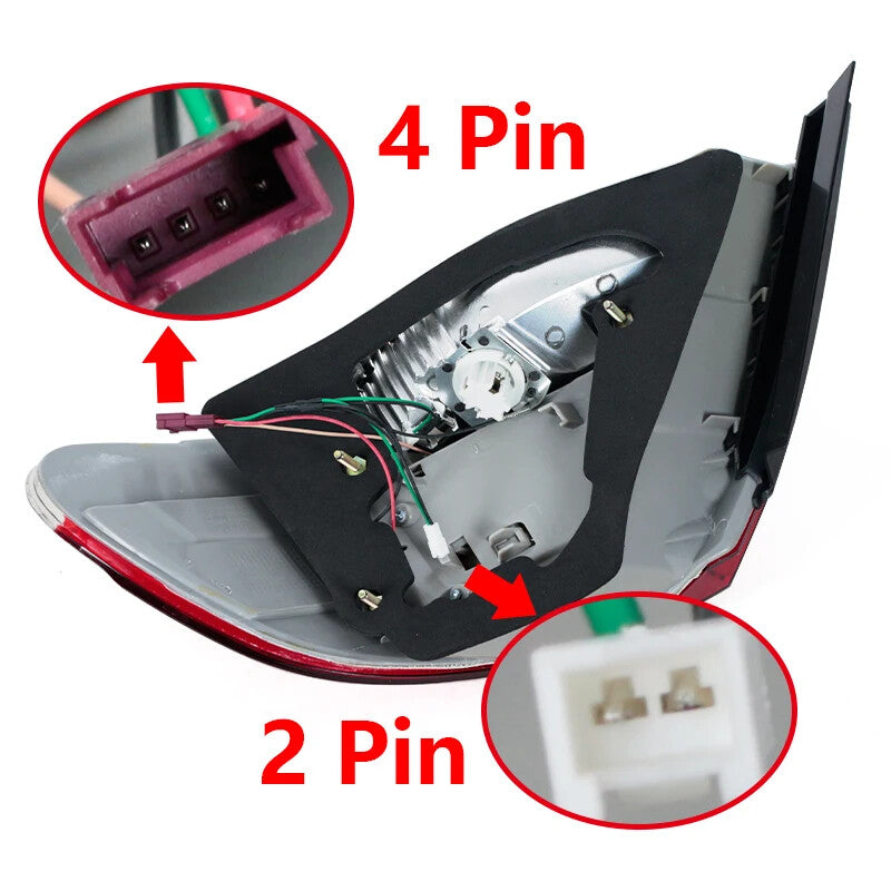 for BMW 7 Series E65 E66 Sedan 2005 - 2008: Stop brake light and right taillight.