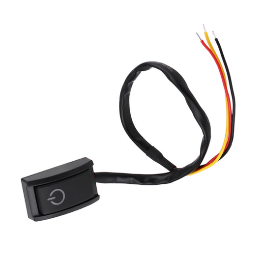 Car DC 12V 200mA DIY Switch Paste Type Sticky Button Switch ON/OFF