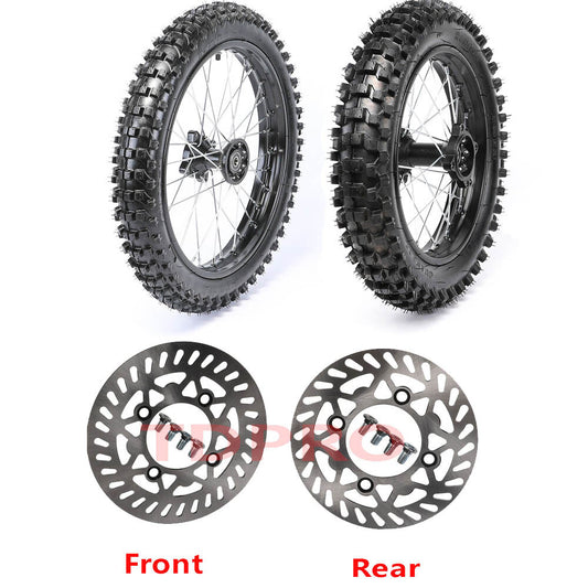 Front 70/100-17, Rear 90/100-14, Tires, Rim, Disc Brakes, Pitted Bicycle, Taodao Apollo 125cc
