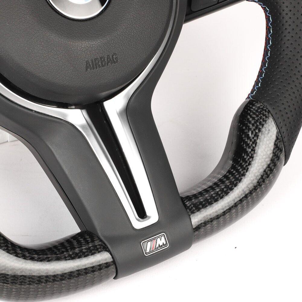 Carbon Fiber M Steering Wheel for BMW F10 F07 F11 F06 F12 F13 F01 F02 M5-M6