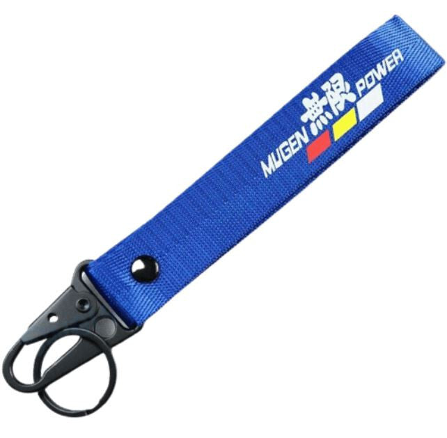 Car keychain metal key ring badge lanyard blue Mugan suitable for Toyota,for Lexus,and for Infiniti