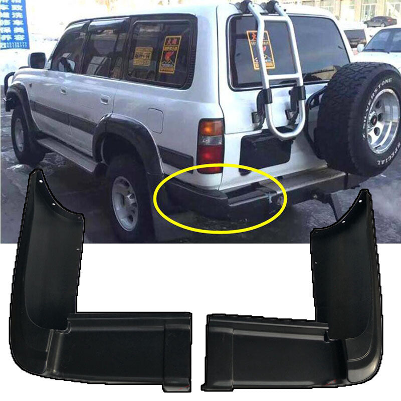 2x for Toyota Land Cruise LC80 FJ80 95 96 97 Rear Bumper Protection Corner Cover