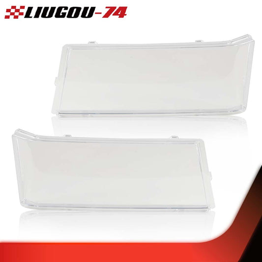 Suitable for 04-12 for GMC for Canyon / for Chevy Colorado headlight lens transparent protective case (2 pieces)