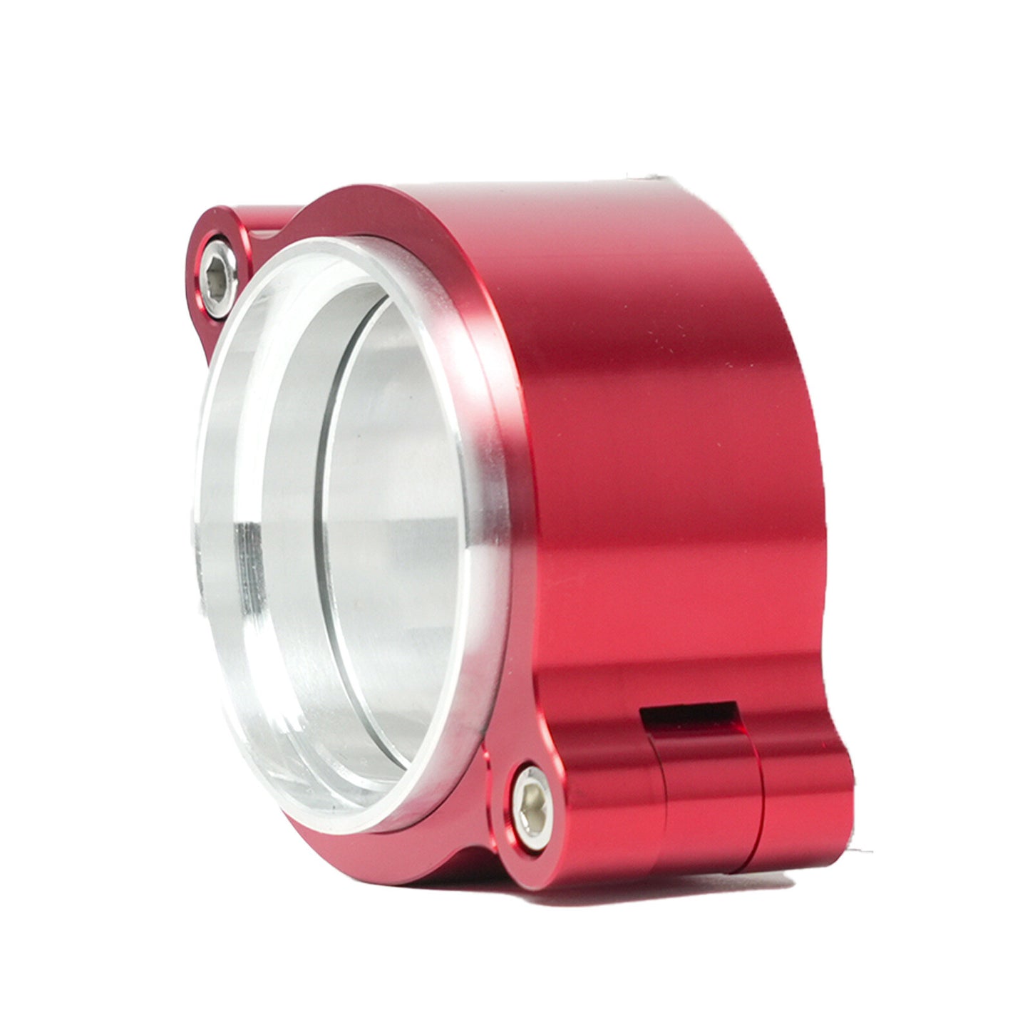 251mm Aluminum Quick Release V-Band Clamp Kit for Intake Intercooler Pipe Red