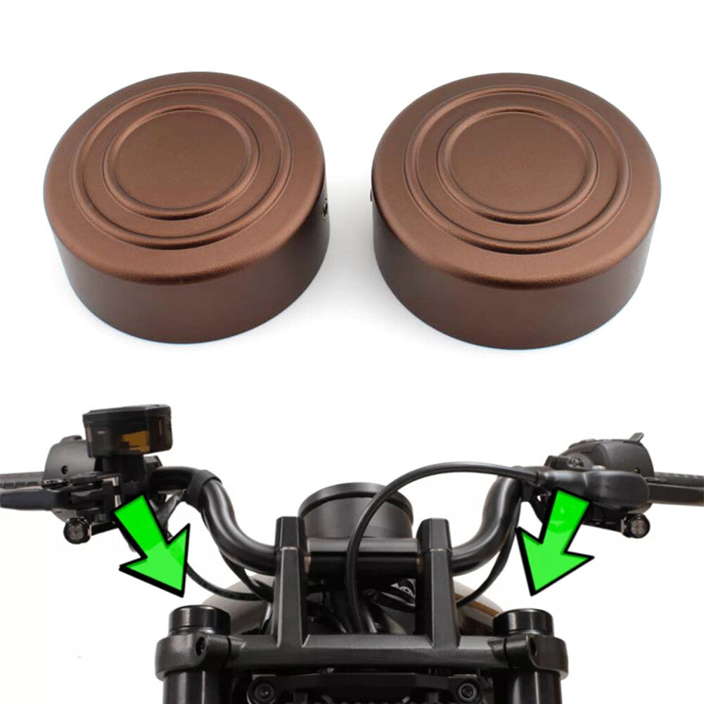 Upper Fork Stem Nut Cap Covers Fit for Harley Sportster S 1250 RH1250S 2021-2025