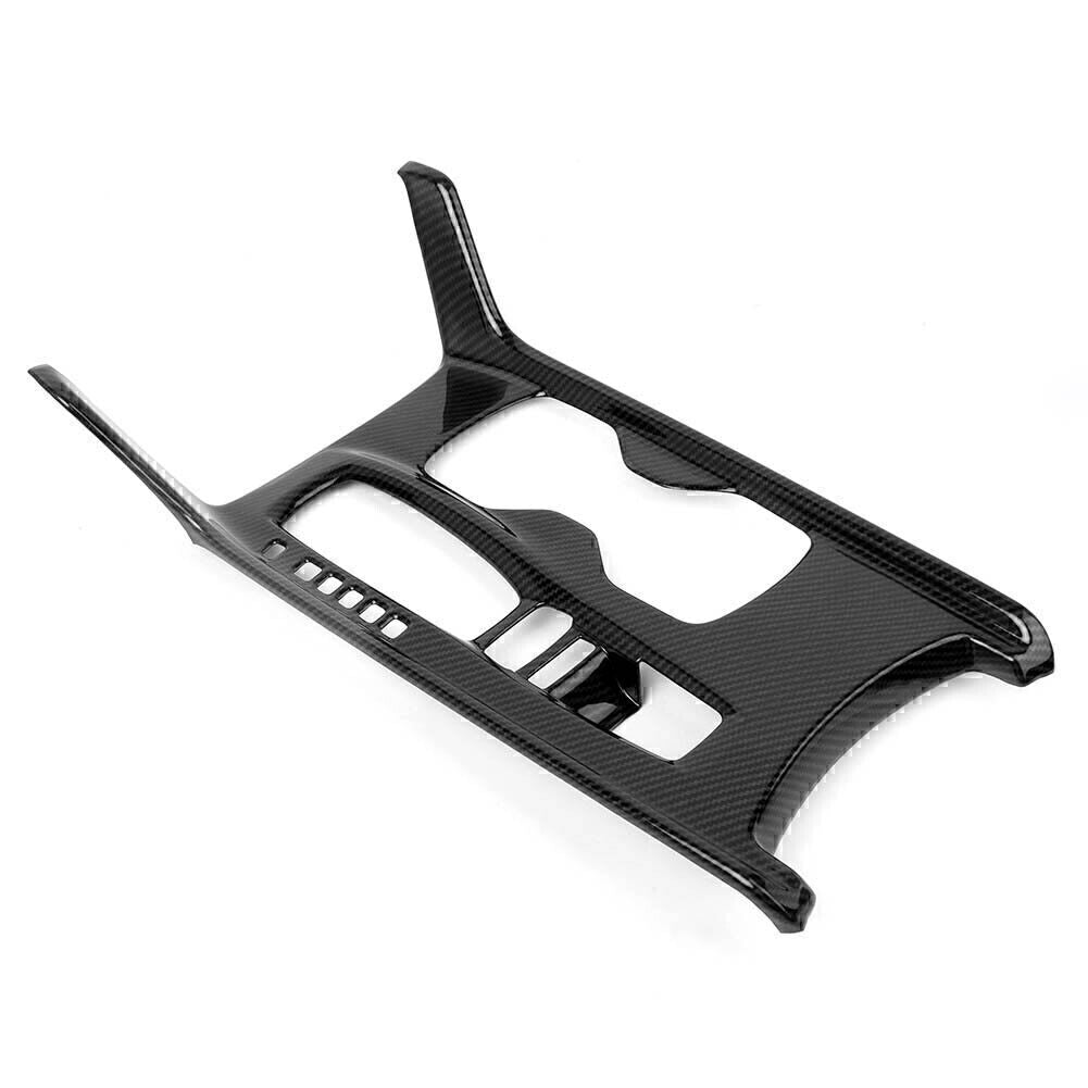 Carbon fiber gear shift box and cup holder cover suitable for 2018 for Honda Accord