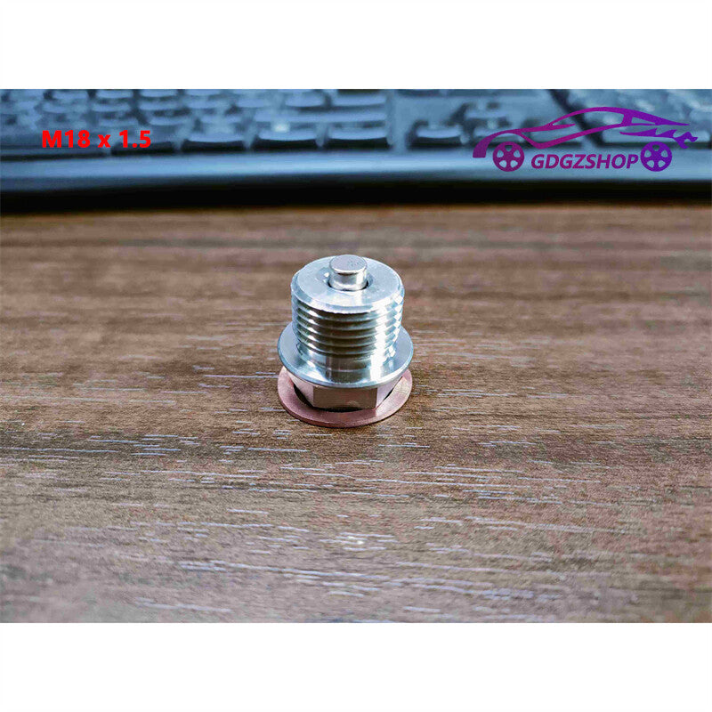 M18 x 1.5 Magnetic Oil Drain Plug with Washer for Toyota for Lexus for Nissan for Infiniti