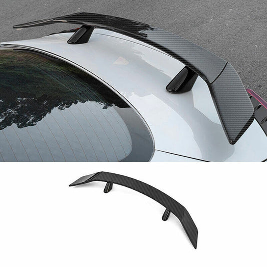 for Hyundai Sonata 2020-2023 Carbon Fiber Rear Tail Trunk Spoiler Wing Lip Trim
