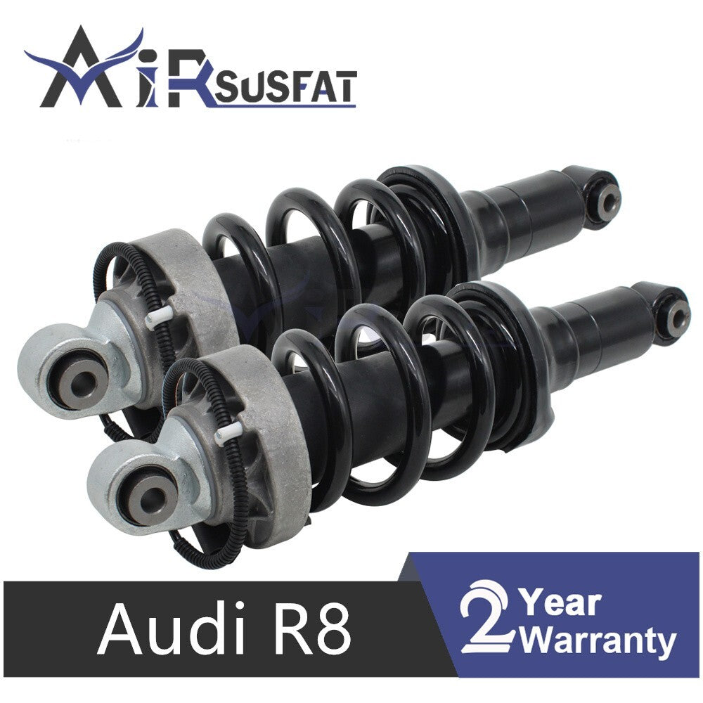 2x Front Left+Right Suspension Shock Absorber Struts for Audi R8 Spyder 2007-15