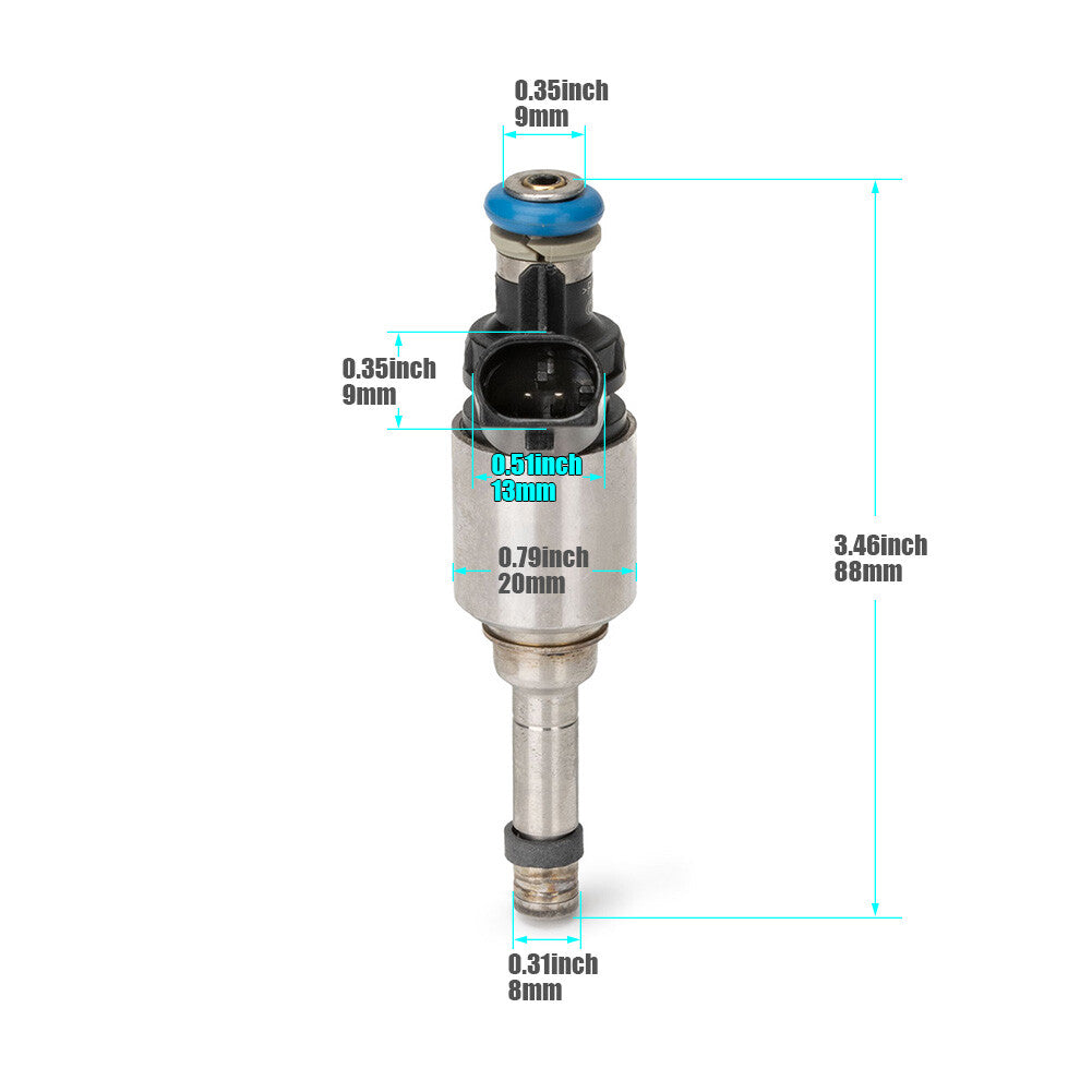 Fuel Injectors 4PCS for Kia Forte for Hyundai for Elantra for Tucson 2.0L 14-16 35310-2E500