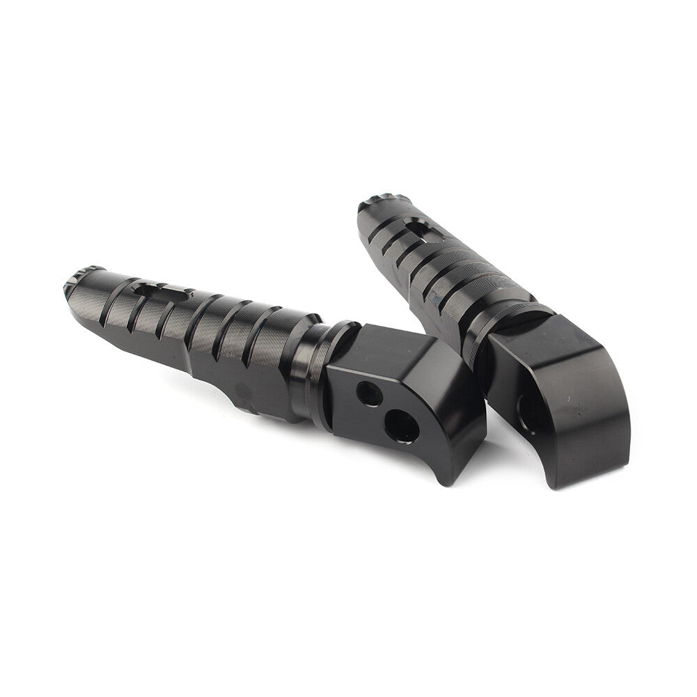 2x Fu?rasten hinten f¨¹r for Yamaha MT-09 MT-07 MT-03 FZ-07 FJ-09 FZ1 FZ6 R3 Schwarz