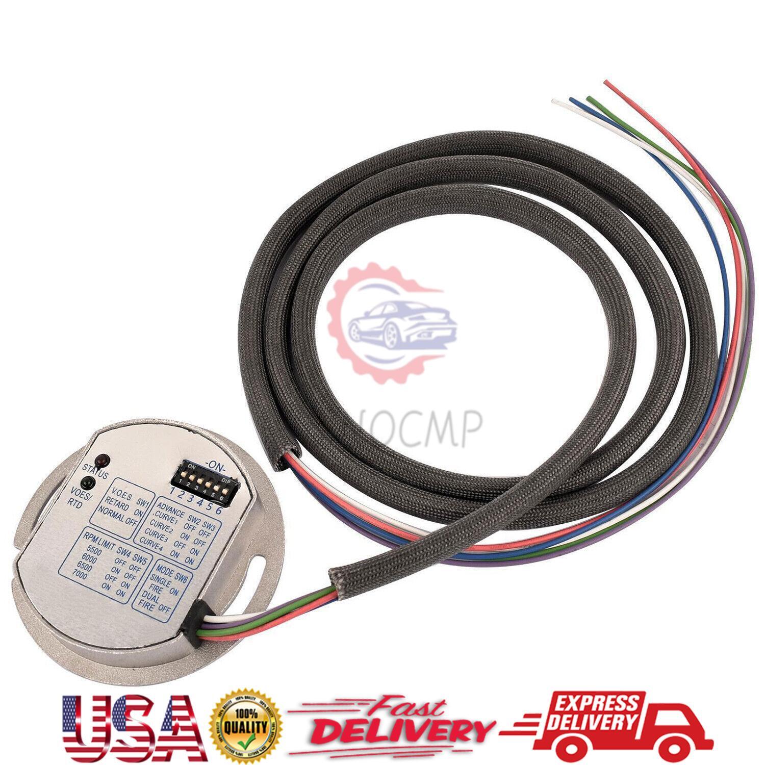 Single Fire Motorcycle Programmable Ignition Module fits for Harley Dyna 53-644