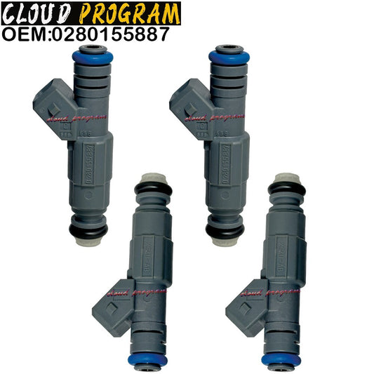 4 x Fuel Injectors 0280155887 for 99-004 for Ford Contour Escape Escort Focus 2.0L I4