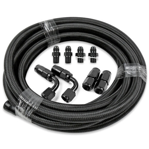 15-foot Automatic Transmission Cooler Cable Kit, 6-Ah Hose Cable Kit, AN6 Connector