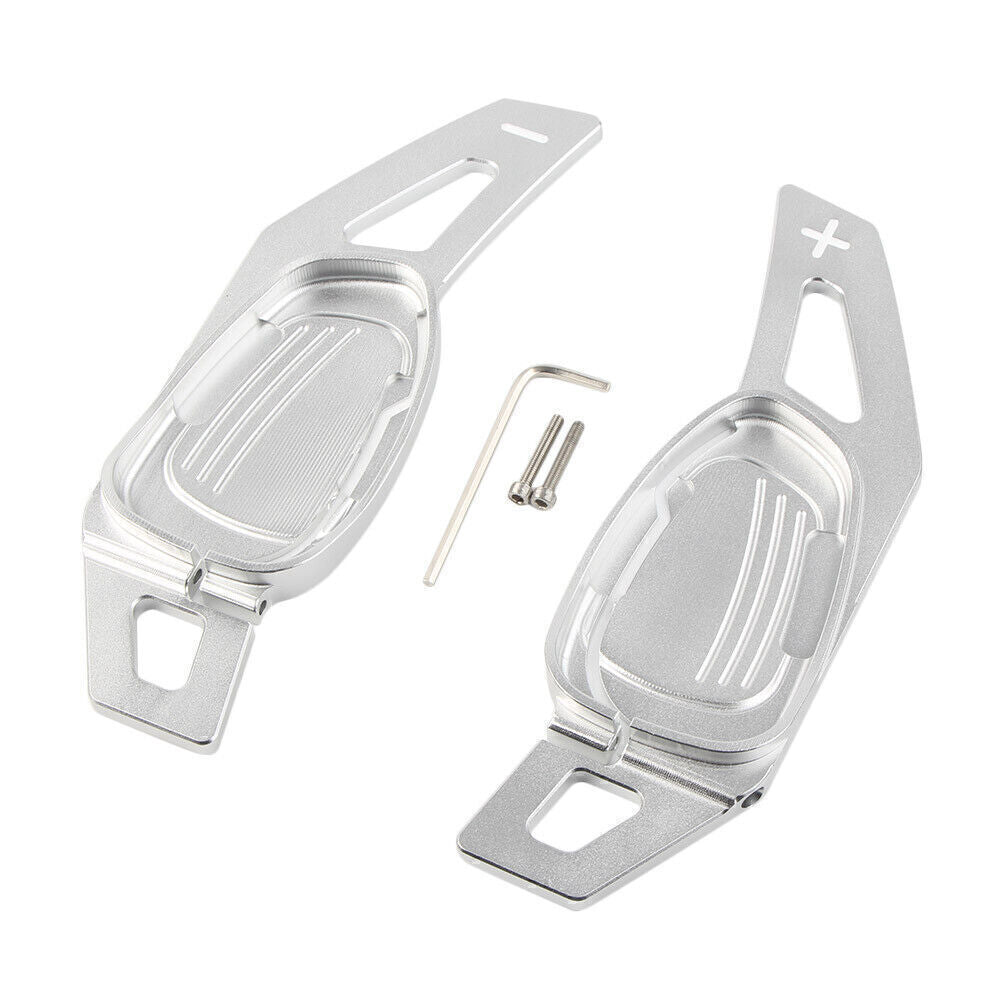 for Audi for A5 /S5/SA5 2016 Silver Steering Wheel Shift Paddle Shifter Trim Cover