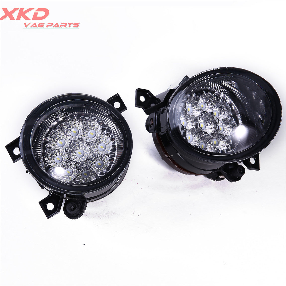 2 Front LED Clean Fog Lamp Light for VW for Golf for Jetta MK5 MKV Rabbit Up