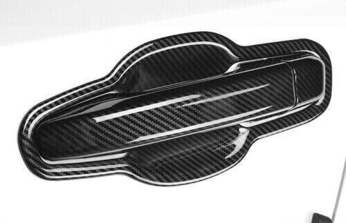 for Chevrolet Malibu 16-2024 ABS Carbon Fiber Exterior Side Door Bowl Cover Trim