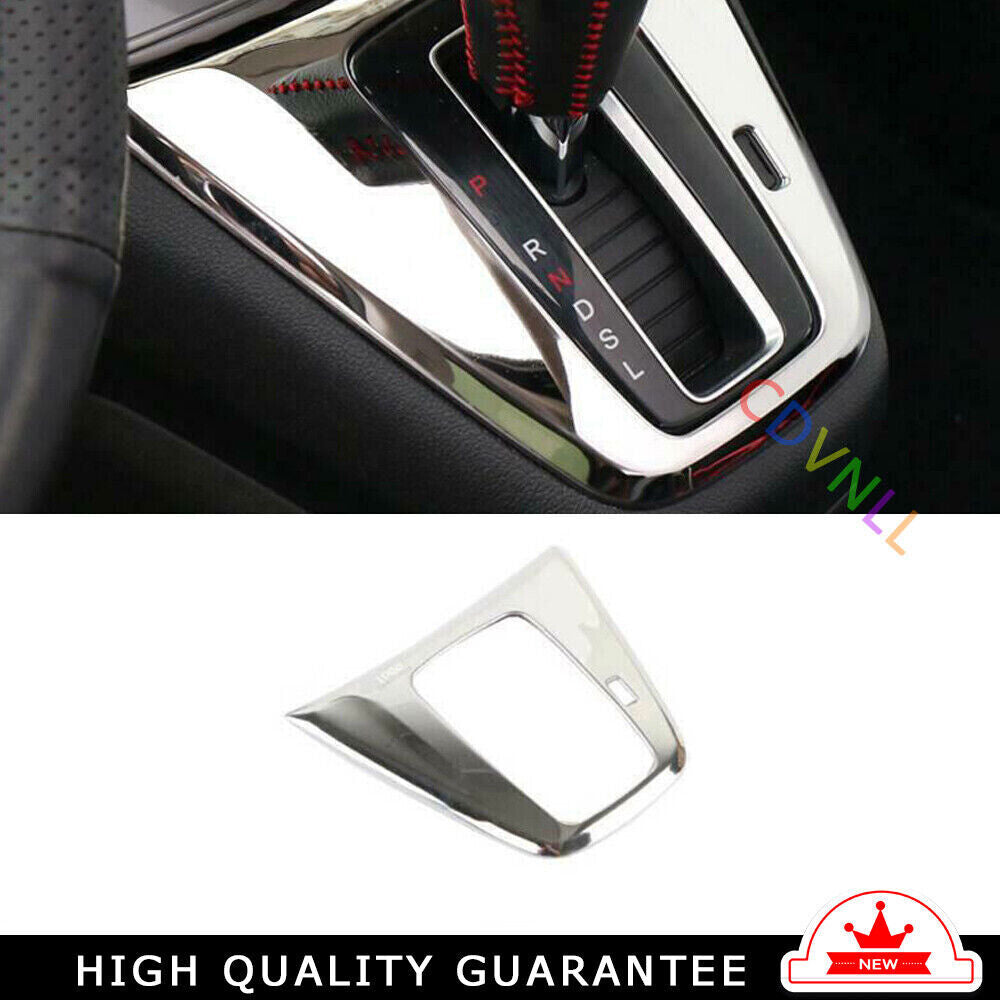 Console Gear Shift Frame Cover Trim 1X for Honda CRV CR-V 2012-2016 Chrome Steel