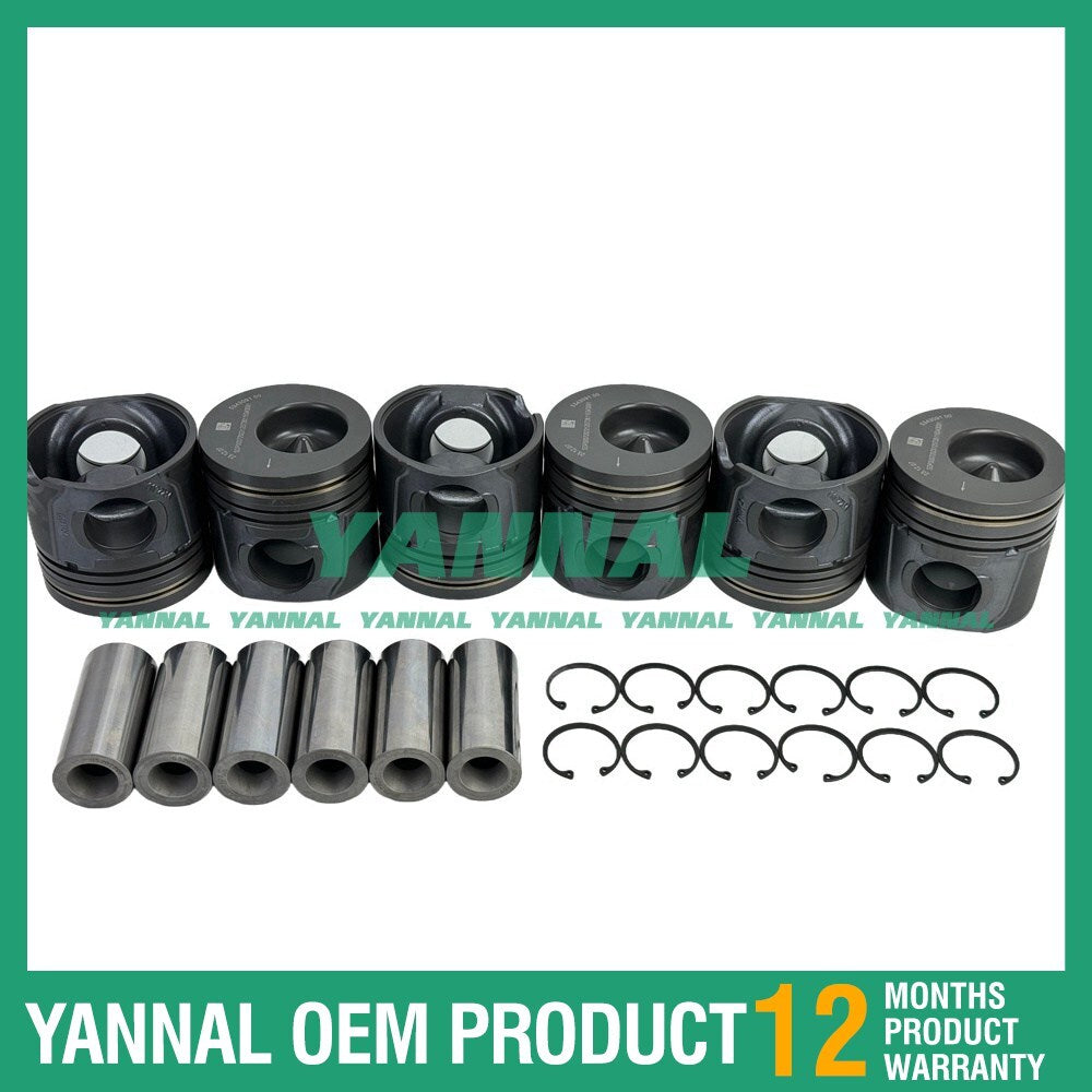 6X 5343091 3920692 5267807 Piston std size 116 mm suitable for 6LTAA 9.3 engine
