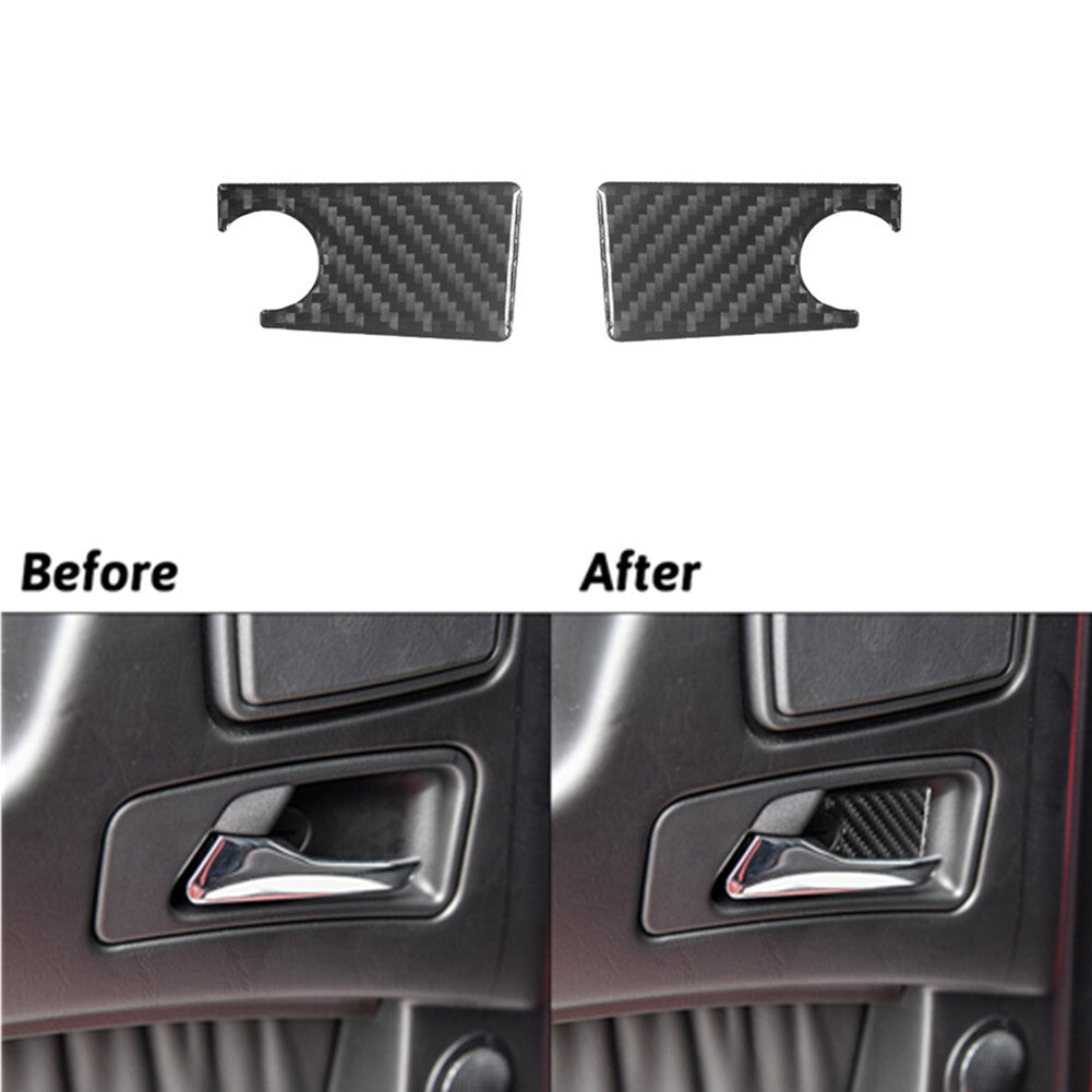 Carbon Fiber Rear Door Bowl Inner Trim for Mercedes G-Class G350/G500 2013-18
