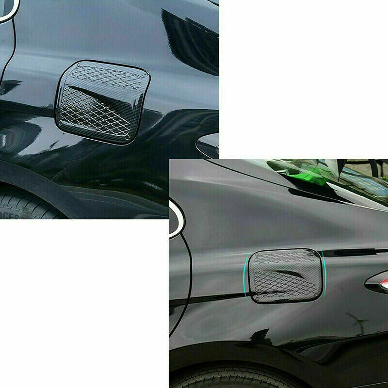for Toyota for Camry 2018-2023 Sport Carbon Fiber Fuel Tank Cap Oil Gas Cover Trim