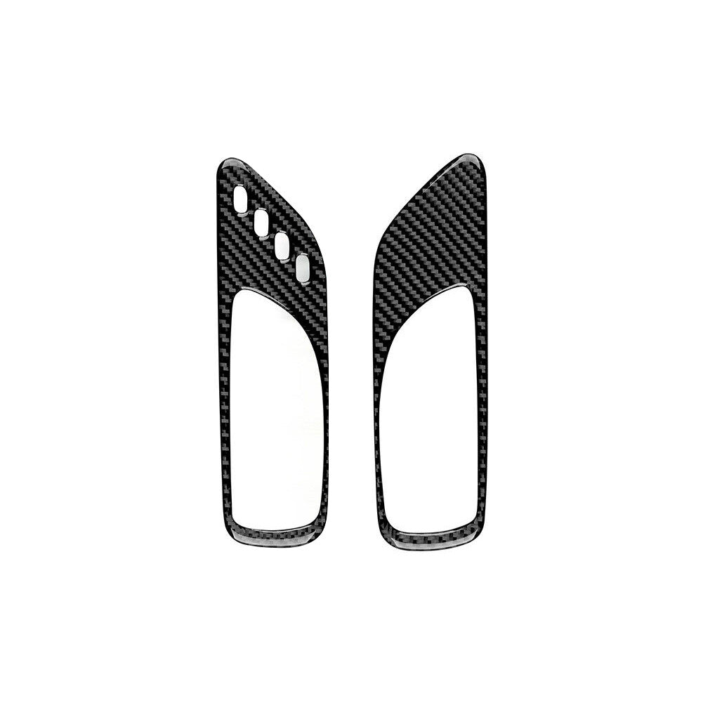 2X Carbon Fiber Inner Door Handle Cover Trim for Lexus RC300 350 200T 2015-2020