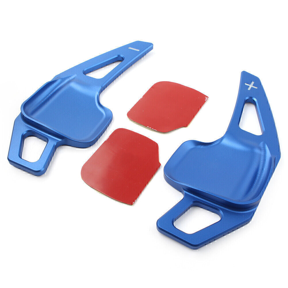 Blue Steering Wheel Shift Paddle Extension FIT for BMW 3 5 Series F10/F30/F80