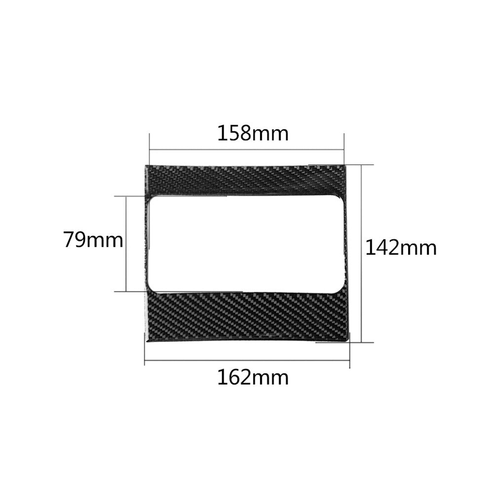 Carbon Fiber Rear Air Vent Outlet Trim for Toyota for Land Cruiser Prado 2010-2018