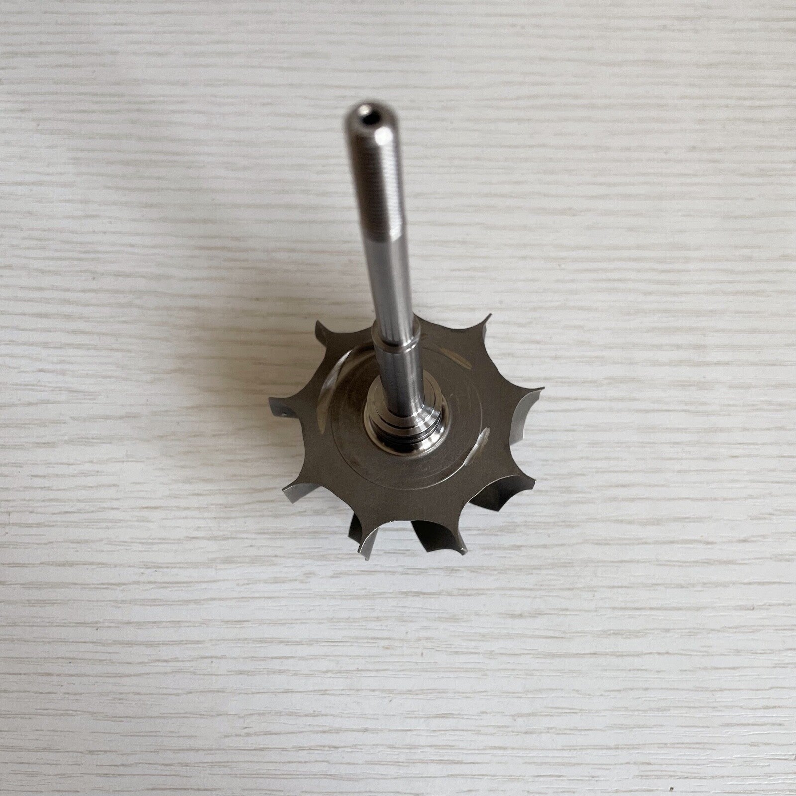 TD06HR 58.8/67.2 mm 9-blade turbine wheel/turbine shaft and wheel/turbine wheel