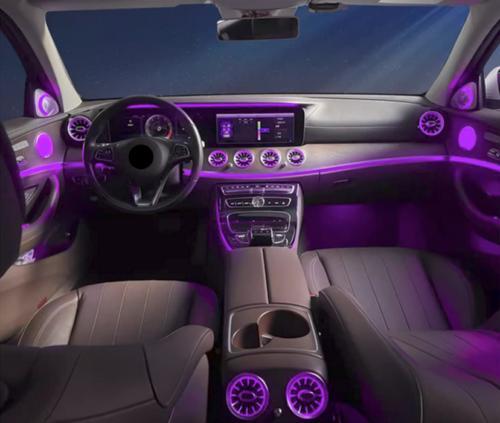 14-piece ambient light pack suitable for Mercedes-Benz E-Class W213 E300 E63S 2017-21 AC ventilation LED