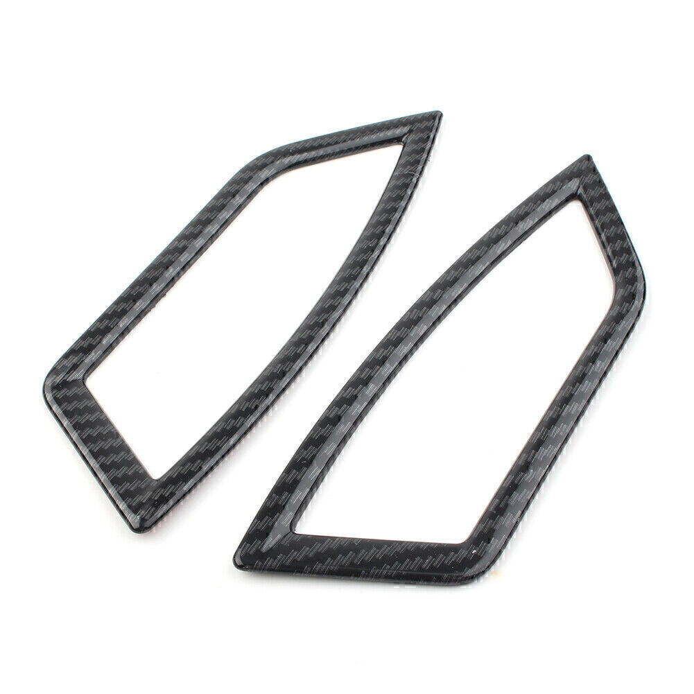 Dashboard Air Condition Vent Outlet Cover for Subaru Forester 19 20 Carbon fiber