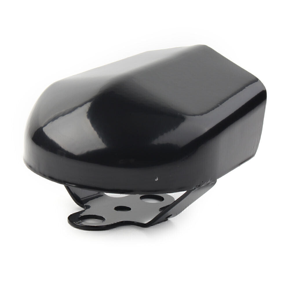 Gloss Black Horn Cover Fit for Harley Touring Road King Glide Street FLHR FLHX 93-18
