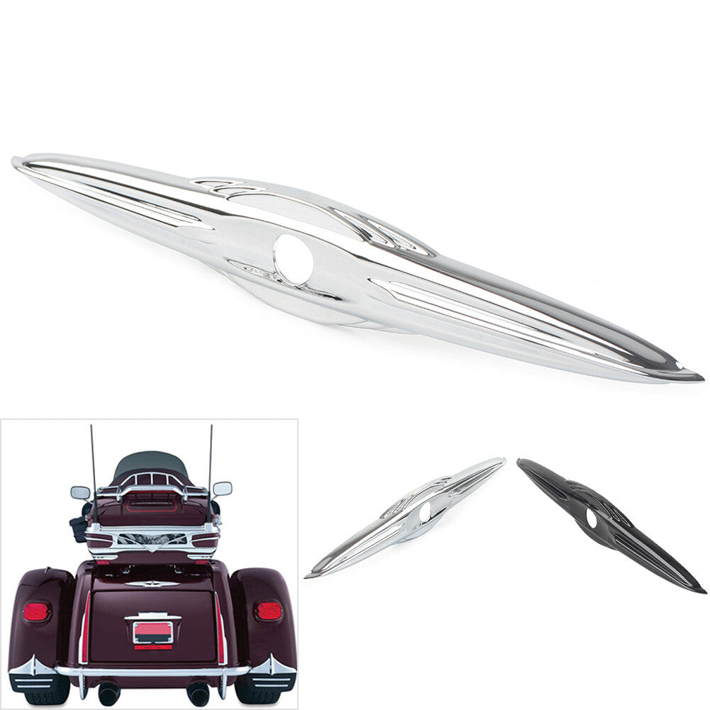 Motorcycle Rear Trunk Latch Accent Trim for Harley Street Tri Glide Trike FLHXXX