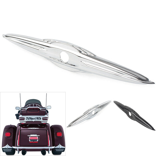 Motorcycle Rear Trunk Latch Accent Trim for Harley Street Tri Glide Trike FLHXXX