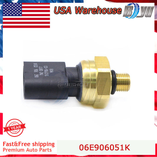 New 06E906051K Fuel Pressure Sensor for VW for Audi A4 A6 Quattro for Volkswagen for Jetta