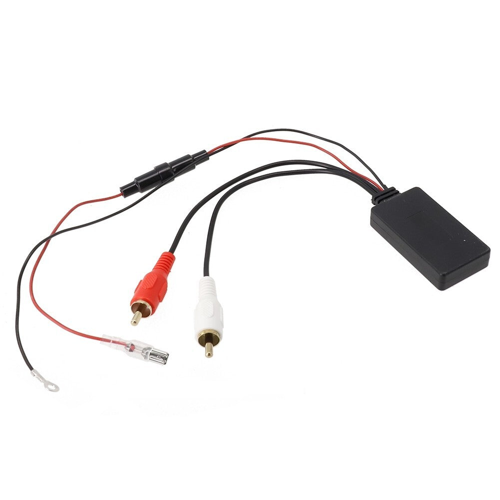 1-Piece Car Audio Stereo AUX Receiver Module with 2 RCA Interface Cable Adapter