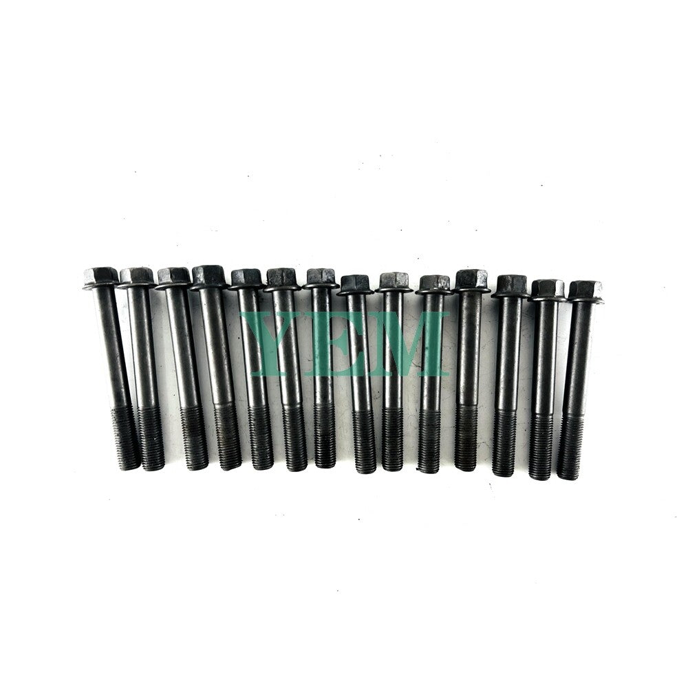 1 Set Engine Head Bolt 14pcs For Yanmar 3TNA78 Engine 3TNA78 Cylinder Head Bolt