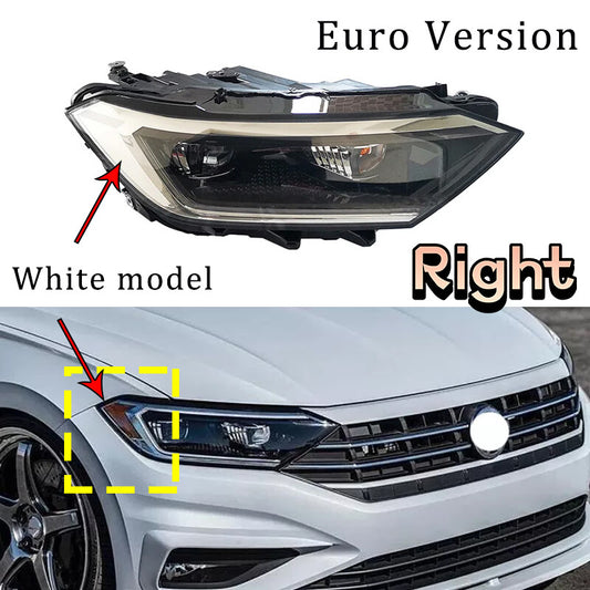 Right Front Headlamp Assembly for VW for Volkswagen for Jetta MK7 2019-2020 Euro Version