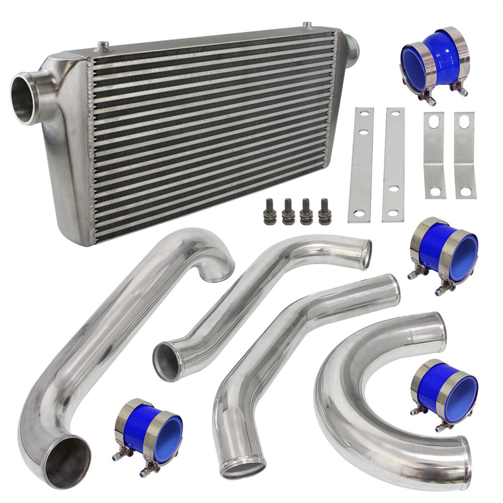 Turbo Intercooler Kit for Toyota Supra MK4 JZA80 2JZ-GTE 3.0L 1993-1998 Blue