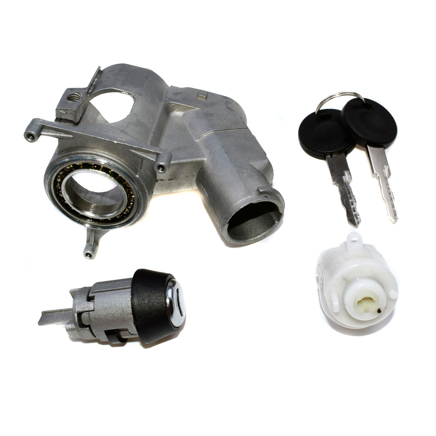 Ignition Column Lock Cylinder Housing Switch Set for VW Cabriolet for Jetta for Golf