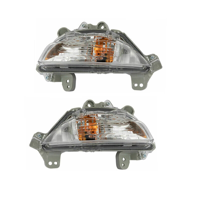 1 Pair Front Bumper Turn Signal Light Fog Lights for Mazda 3 axela 2014-2016