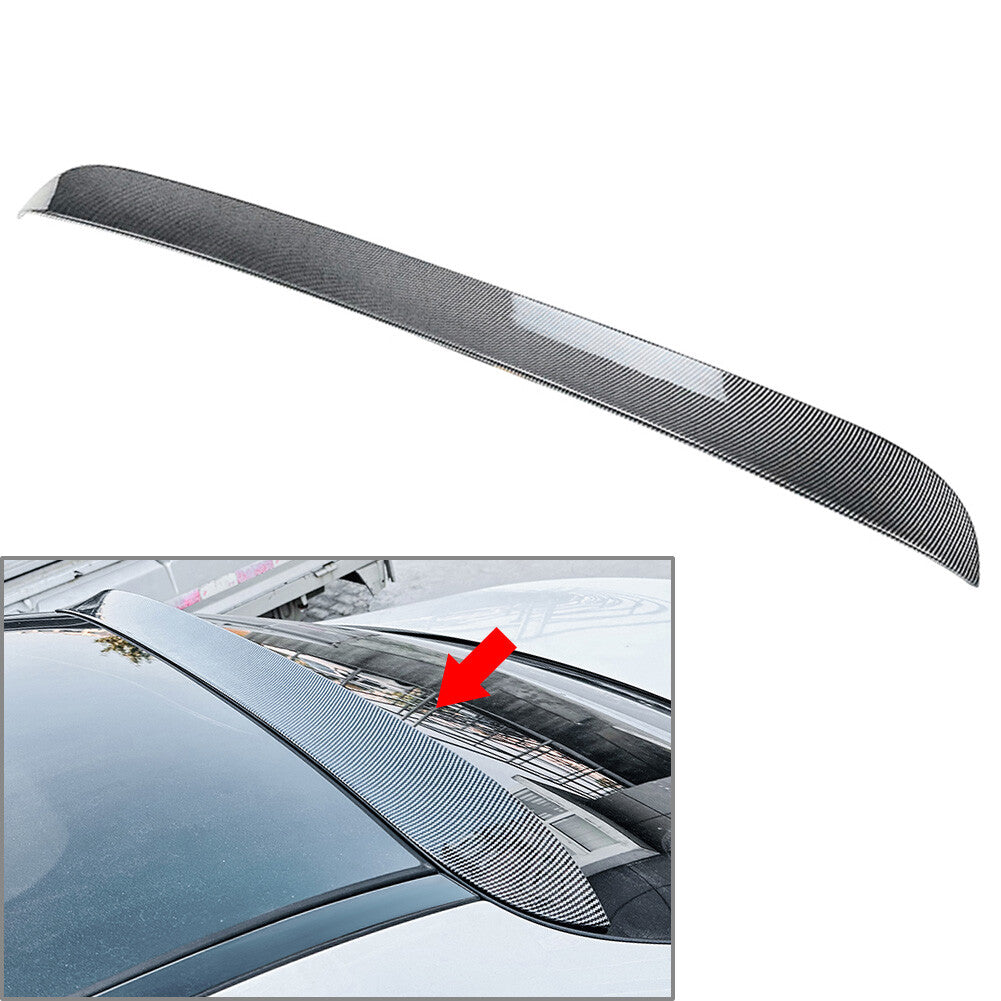Rear Roof Spoiler Wing Trunk Upper Lip Fit for Mercedes-Benz C Class W205 2015-2021
