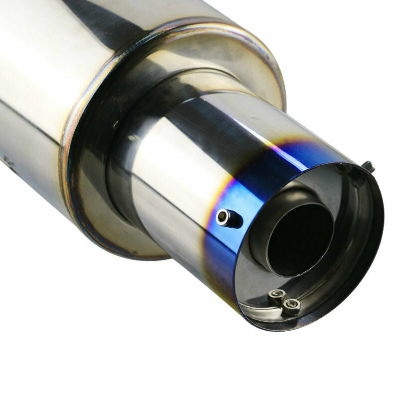 98mm Universal Exhaust DB-killer Muffler Silencer for 4 102mm Outlet Removable