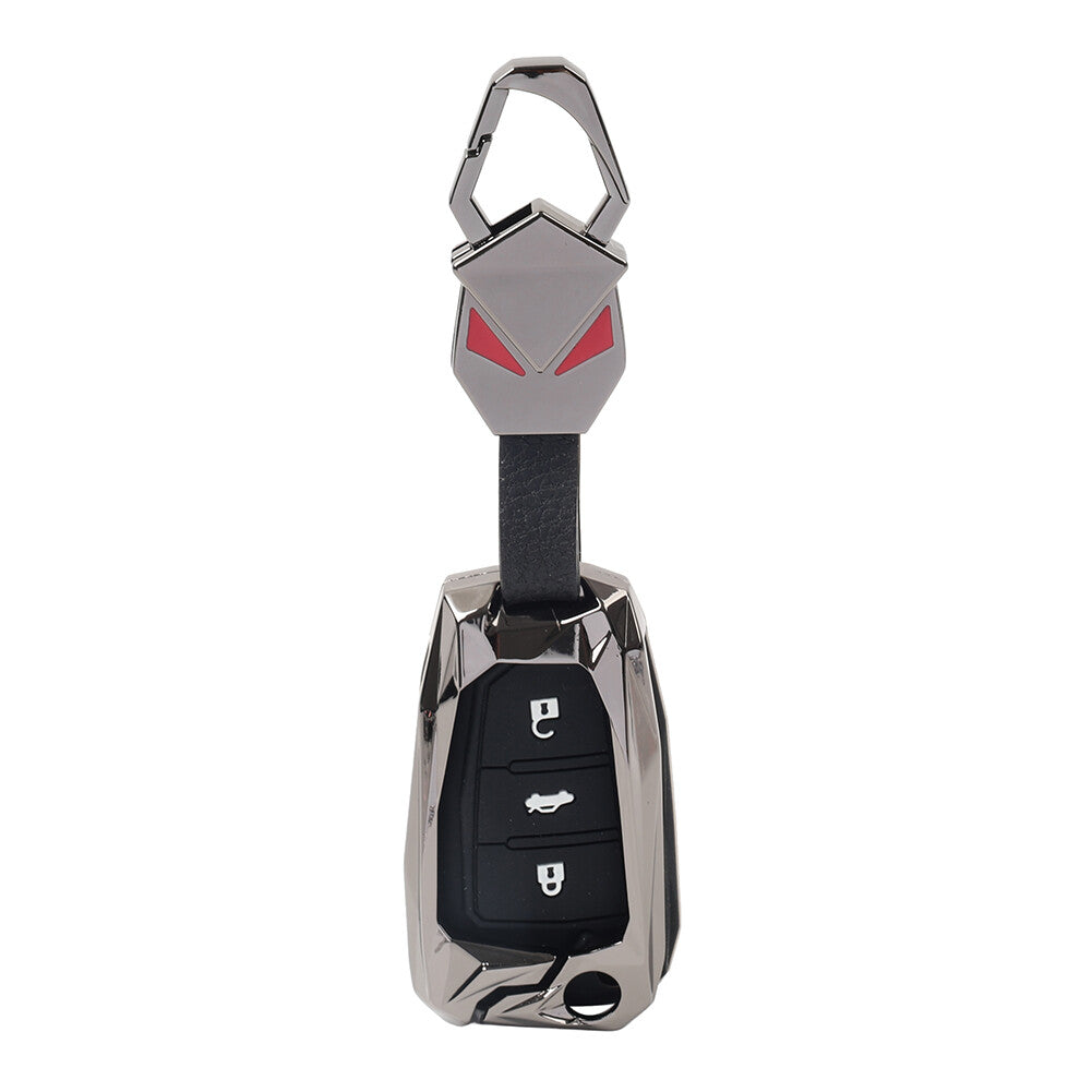 Key Fob Case Shell Cover Black for Audi A3 A4 A5 A6 for A8 Q3 Q5 Q7 R8 S3 S4 S8 TT