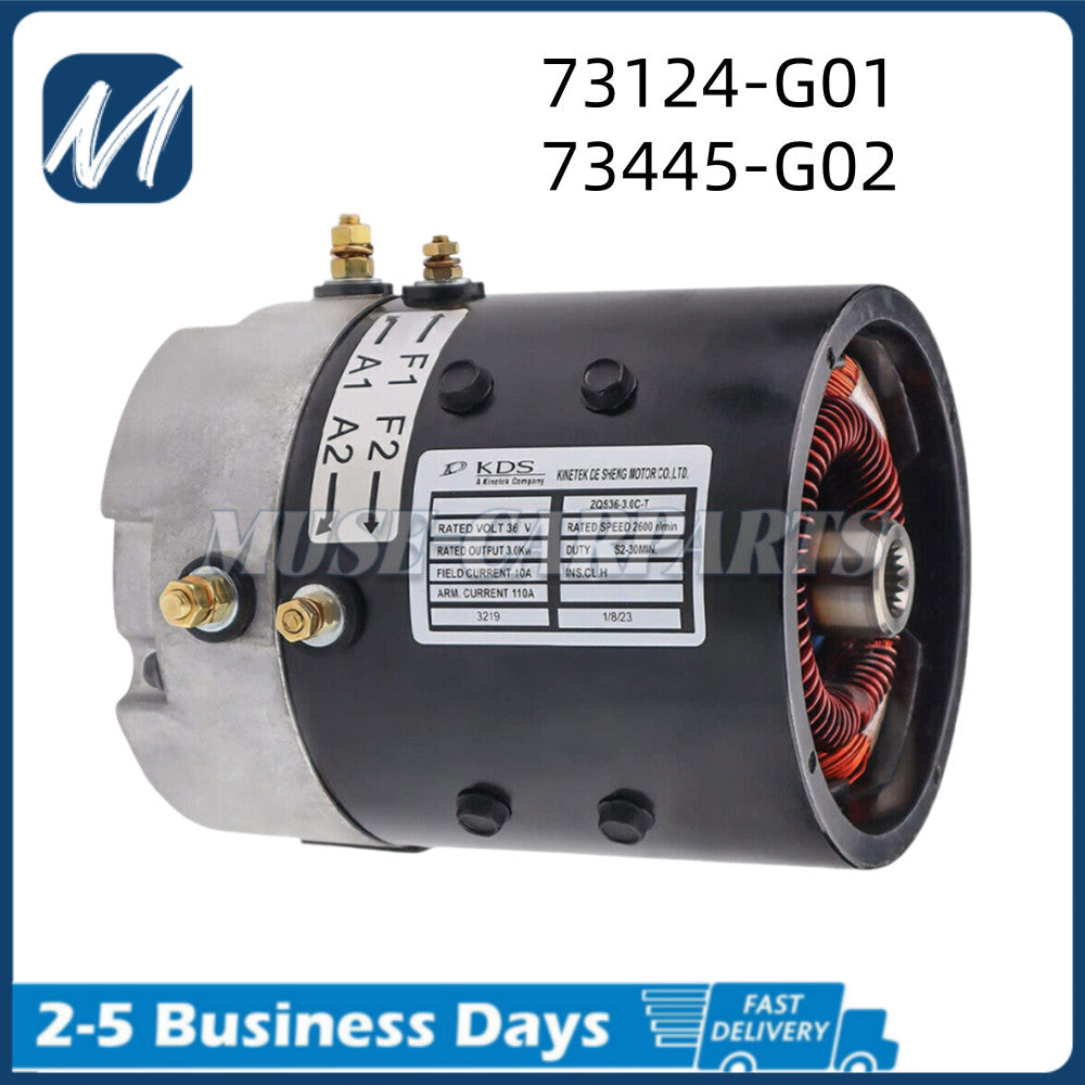 Independent, high-performance electric motor for EZGO TXT 2000-up 36-volt PDS for golf cart - new.