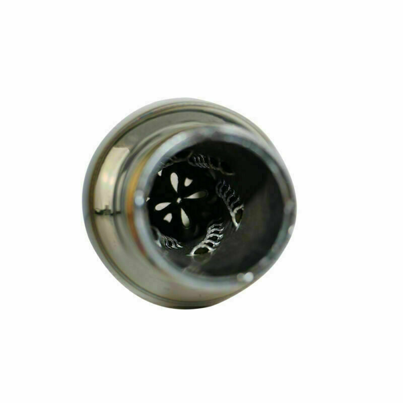 2 Exhaust Muffler Tips Modified Threaded Tube Engine Pipe Silencer Sound Bomb