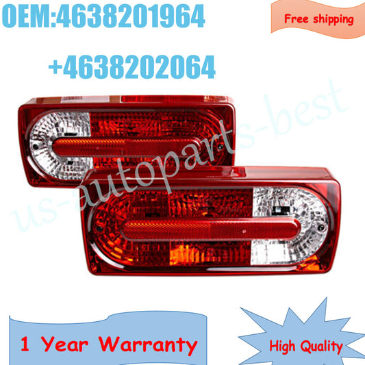 1Pair Left Right Tail Light Rear Lamp for Mercedes Benz W463 G-Wagon G63 G550