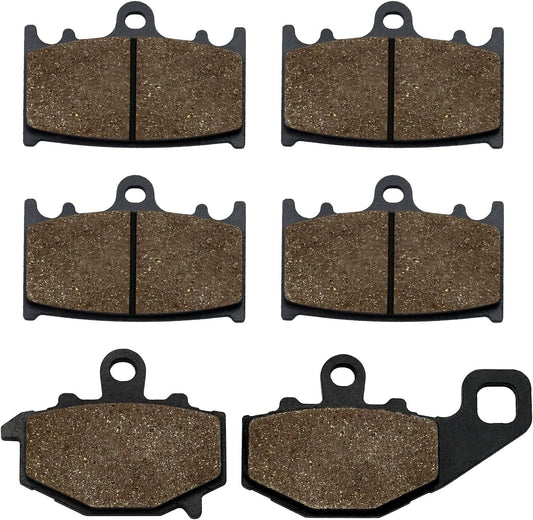 Front and Rear Brake Pads for Kawasaki ZZR600 ZZR 600 1993-2007 ZZR400 ZZ-R 400